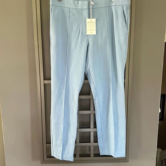 NWT j Crew powder blue trousers Mario Bellucci made an Italy fabric 14 - Picture 6 of 6